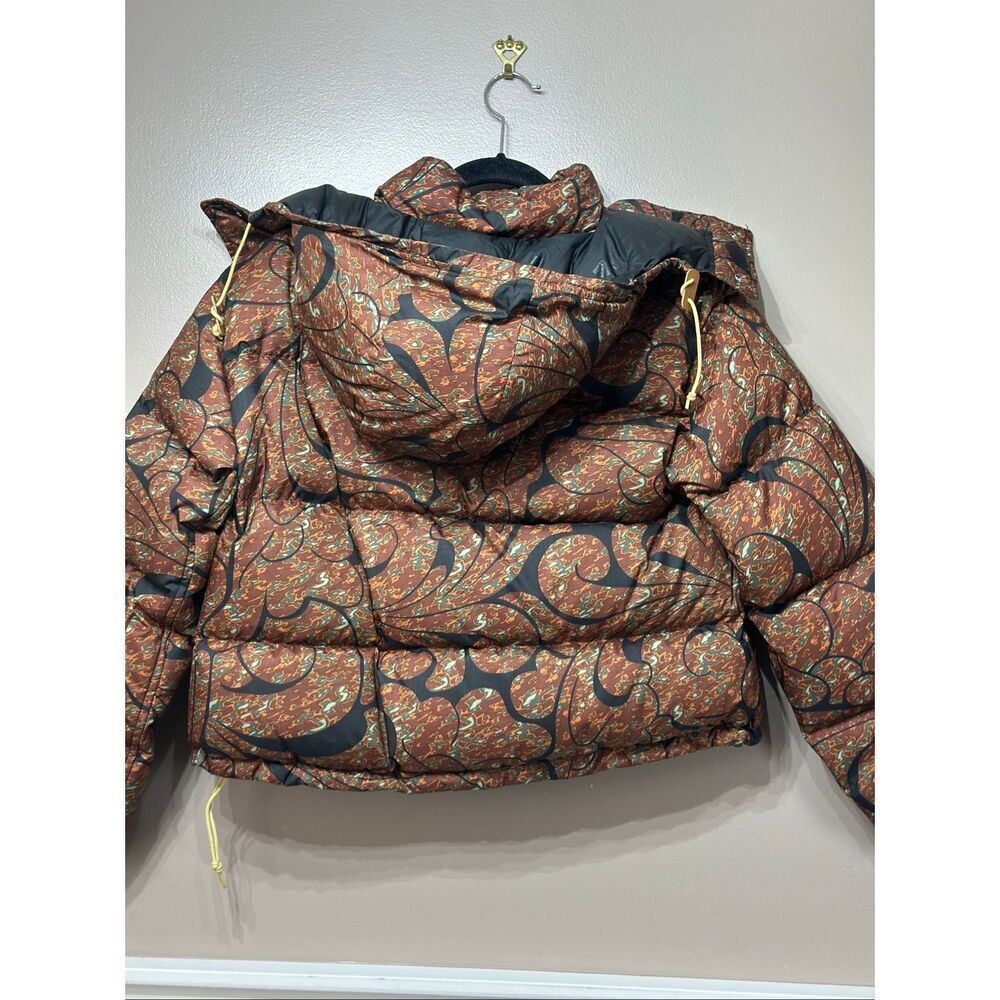 NWOT The North Face Printed 71 Sierra Down Short Hooded Puffer Jacket Women’s XS - Picture 14 of 14